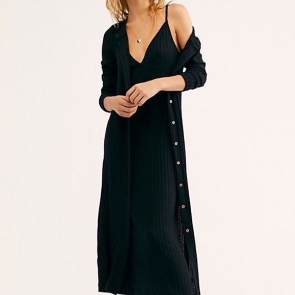 Free People Sweaters - Free People Beach Button Down Cardigan Duster